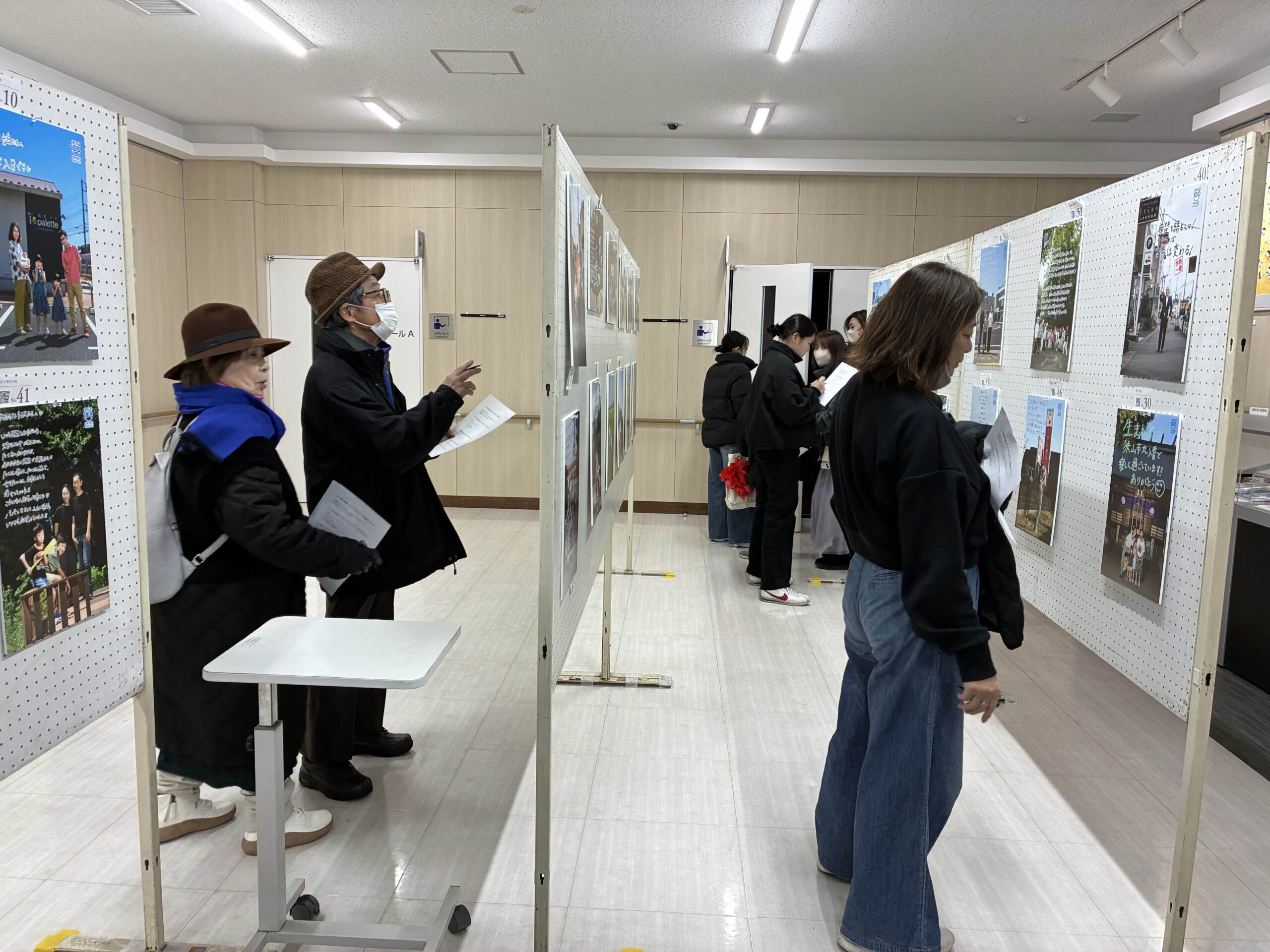 2026年1月 入曽地域交流センター 写真展の展示作品